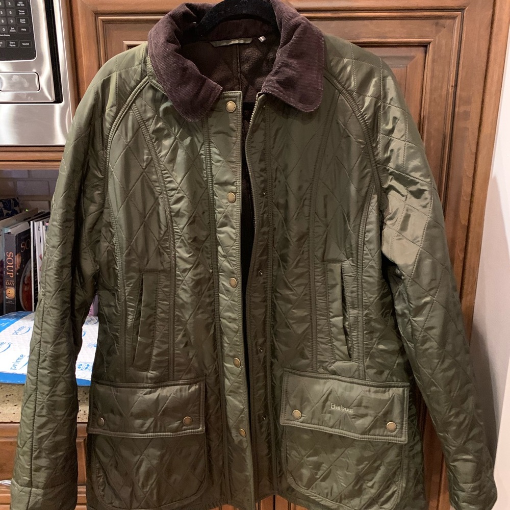 Barbour jacket size 12